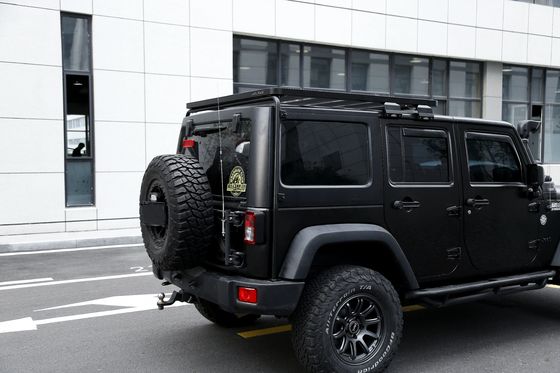 Jeep Wrangler JK Gutta Clamping Montaggio Aluminico Leggio Roof Rack Bagaglio Bracket Gear Piattaforma