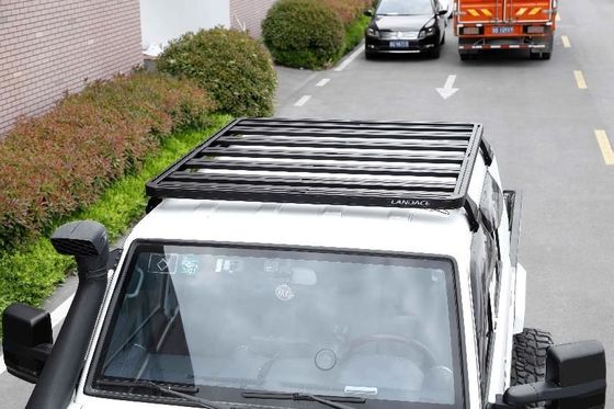Installazione Montatura della goccia di pioggia fuori strada 4X4 Land Cruiser LC79 Roof Rack per Toyota