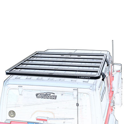 Istruzioni per l'installazione incluse: supporti per il tetto in lega di alluminio durevole per Jeep Wrangler