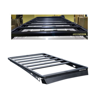 Posizionamento del tetto Cestino universale con scaffalature per tetto per auto in lega di alluminio