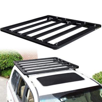 LC200 Car Roof Rack Leggio di alluminio Universal Roof Rack 4x4 con processo di taglio laser