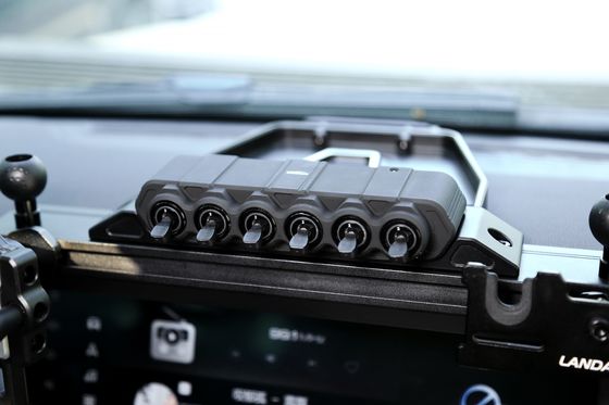 6 Gang Wireless Marine Rocker Switch Panel per gli accessori per veicoli più popolari del 2023