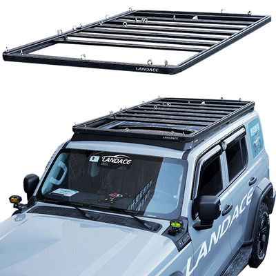 Accessori fuoristrada Jeep Tank 300 Leggio di alluminio Piattaforma di tetto Rack Roof Basket