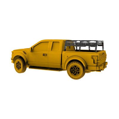 Veicolo fuoristrada Pickup in acciaio inossidabile Bar di rullo E-Coat e Powder Coat Truck Roof Rack