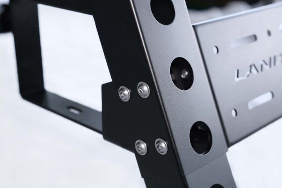 Ford Ranger Jeep Tacoma Tundra Hilux Truck Bed Rack con disegno regolabile e argento