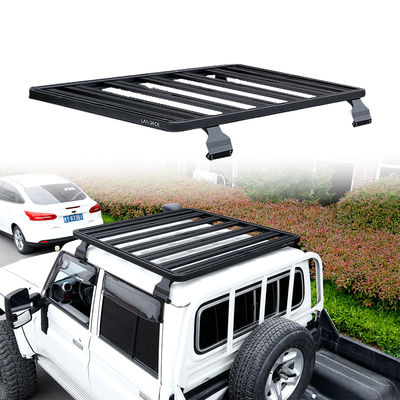 LC79 Rack nero per il tetto di un'auto con lega di alluminio resistente alla corrosione e alla ruggine