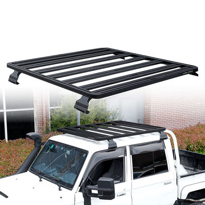 LC79 Rack nero per il tetto di un'auto con lega di alluminio resistente alla corrosione e alla ruggine