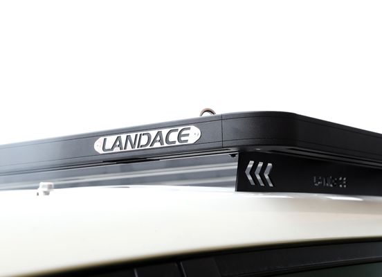 1500*1380*44mm Nero Parti di veicoli Piattaforma di staffa per tetto in alluminio Staffa per tetto auto per Toyota LC200 corto