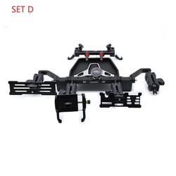 4x4 nero portatelefoni dash per veicoli con supporto per console centrale ad angolo flessibile SET D