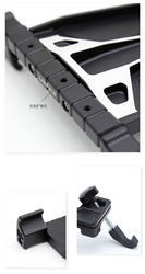 4x4 nero portatelefoni dash per veicoli con supporto per console centrale ad angolo flessibile SET D