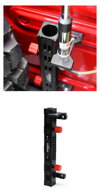 Supporto per il palo di bandiera in alluminio alto nero per 4x4 Off Road Auto Parts Jeep Wrangler