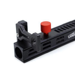 2016-2018 JEEP Black Aluminum Flagpole Holder Bracket per parti e accessori per auto
