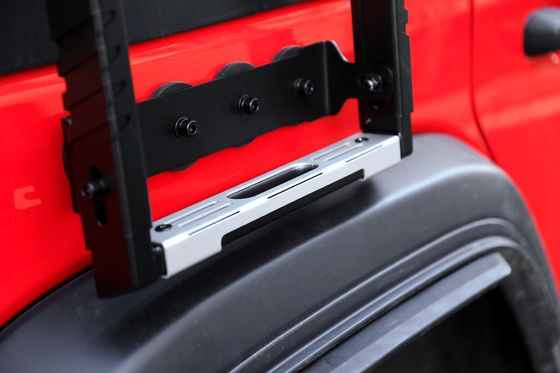 Jeep Wrangler JL JK Tank 300 Stainless Steel Roof Rack Montaggio Scala laterale Roof Mount