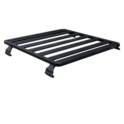Posizionamento del tetto Rack universale nero per il tetto per Toyota LC76 Construzione in alluminio robusto