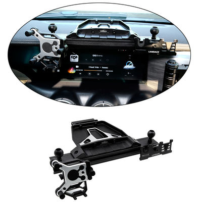 Console centrale di lega di alluminio ad anodizzazione rigida meccanizzata CNC per serbatoio JEEP 300