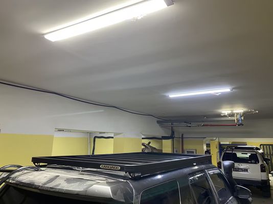 Scaffalatura a tetto piatto leggera per Toyota 4Runner LC200 LC150 Usata in attività di campeggio
