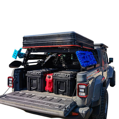 63KG N.W Silver Aluminum Bed Rack per Toyota Hilux Pickup Trucks e 4x4 Accessori