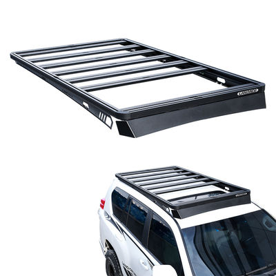 Montaggio universale del tetto 4x4 Corsa per tetto LC150 LC200 Legatura di alluminio argento e nero