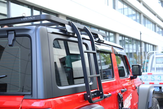Easy Installation Double Side Ladder Car Roof Ladder per JEEP Wrangler 2018-2023 JL JK