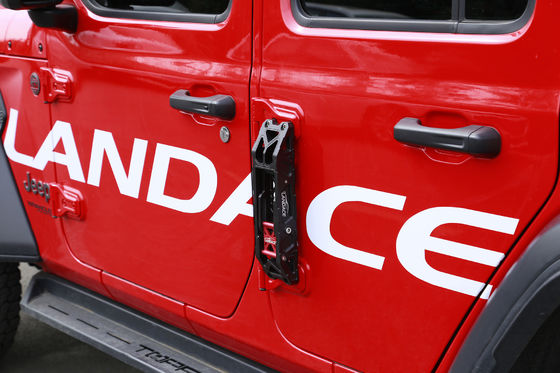 International Aluminum Alloy Black Side Step per Jeep Wrangler per veicoli di fascia alta