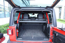 Off Road Alumini Jeep Wrangler JL Cargo Storage Rack con tavolo elegante e pratico