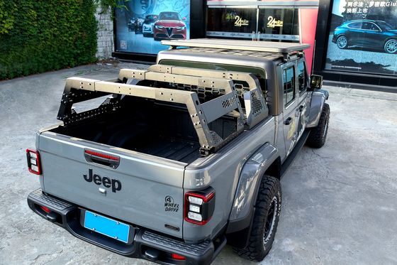 Pickup Truck Bed Rack System personalizzato per Toyota Truck e realizzato in alluminio robusto