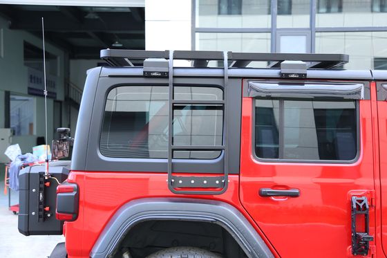 Scatenate la vostra Wrangler JL Potenziale Aluminico Roof Rack Scala per 4x4 Auto
