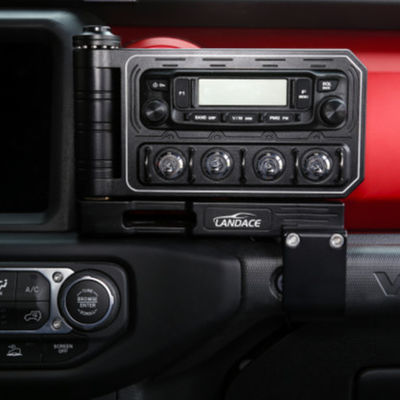 2021- Accessori 4x4 unici pannello di cambio in alluminio per Jeep Wrangler JK JL
