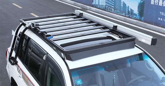 Toyota LC200 LAND CRUISER Roof Rack con rivestimento in polvere e alta lega di alluminio