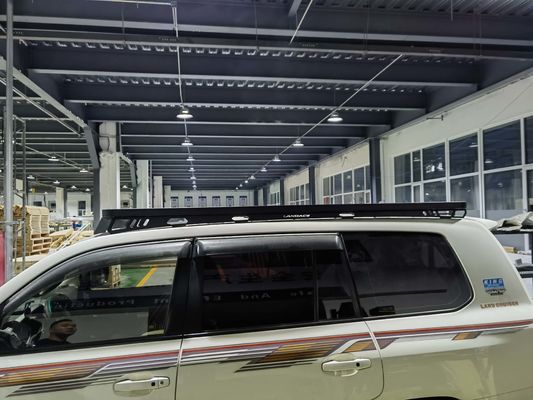 Toyota LC200 LAND CRUISER Roof Rack con rivestimento in polvere e alta lega di alluminio