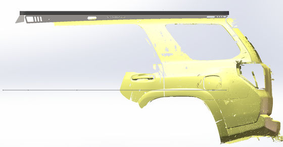 Reggiseno per tetto in lega di alluminio personalizzato per Toyota 4 Runner FJ Cruiser Land Rover Defender