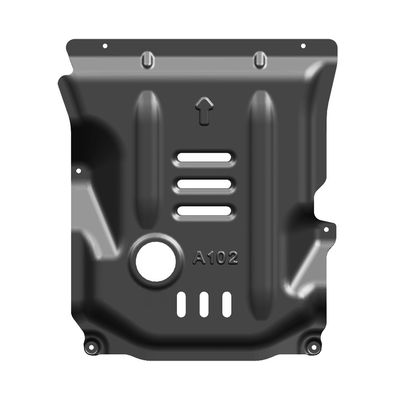 Alfa Romeo Giulia Protezione motore con magnesio alluminio legata Skid Plate in nero