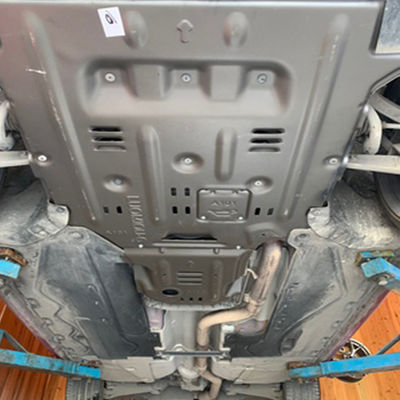 Alfa Romeo Giulia Protezione motore con magnesio alluminio legata Skid Plate in nero