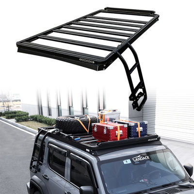 Scaffale per tetto piatto in lega di alluminio supporto per auto montato per serbatoio Jeep 300 2270 * 1300mm Beneficio