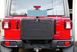 Wrangler JL Off Road Aluminico Jeep Portale posteriore esterno Scatola di stoccaggio Dimensioni 700x450x317mm