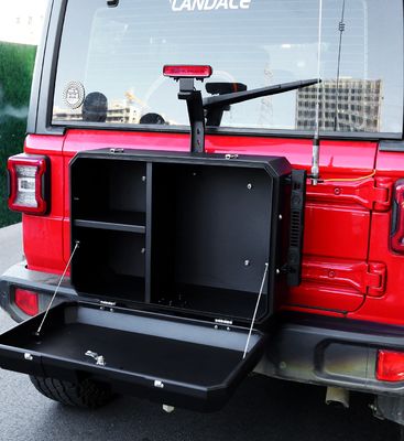 Jeep Wrangler JL JK 2018-2018 Porta posteriore esterna scatola di stoccaggio per un'installazione facile