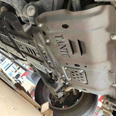Vernice nera 5.0mm Piastra di protezione del telaio per Toyota Tundra 2018-2019 Veicolo pesante