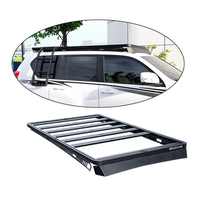 Scaffalatura universale in alluminio nero per Toyota LC200 LC79 LC150 Capacità di carico 300 kg