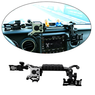 4x4 Accessori per veicoli Console centrale in lega di alluminio supporto per telefono cellulare per Jeep