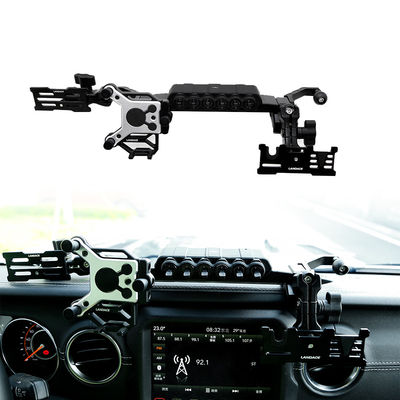 4x4 Accessori per veicoli Console centrale in lega di alluminio supporto per telefono cellulare per Jeep