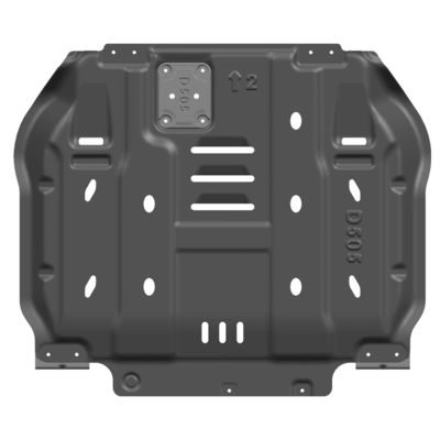 Anno 2009-2010 Original Car Matching Motor Cover Mudflap Skid Plate per Dodge Ram1500