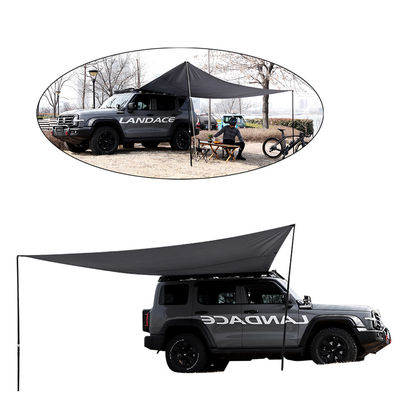 4x4 Tenda sul tetto con baldacchino laterale e telone camouflage stile campo di gioco