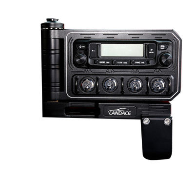 Pannello di piattaforma radio con supporto per console centrale Wrangler con superficie anodizzata dura