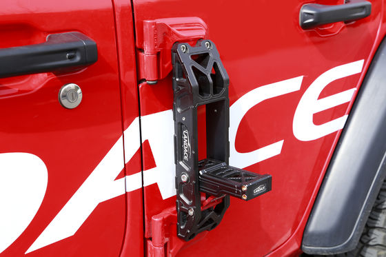 2020 - Pedal per porta laterale anodizzante in lega di alluminio resistente per Jeep Wrangler JL JK