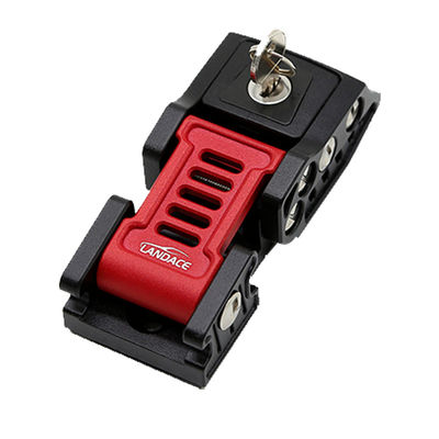 JEEP Wrangler JL Gladiator Off-road Veicolo di alluminio legata cappuccio chiusura lucchetti 133 * 56 * 42mm