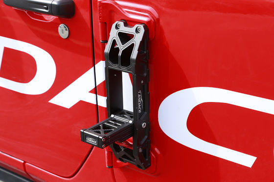 Porta in lega di alluminio con pedali a passo per Jeep Wrangler JL Gladiator versatile