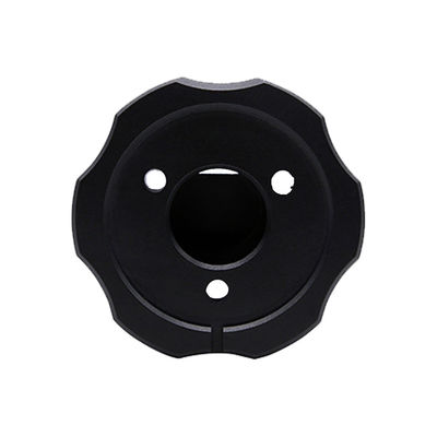 74*74*30mm Leggio di alluminio nero Antenna base copertura primaria per Jeep Wrangler JL JK