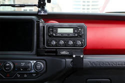 Pannello di commutazione Jeep Wrangler con supporto in lega di alluminio e montaggio ad angolo regolabile