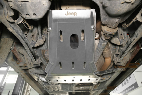 1810*870*8mm Legatura di alluminio sotto la copertura del motore Protezione Skid Plate per Jeep Wrangler JL