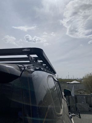 LC300 150*142*5 Flat Roof Rack Accessoiri esterni in lega di alluminio per veicoli 4X4